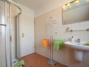 Dusche, Handtücher