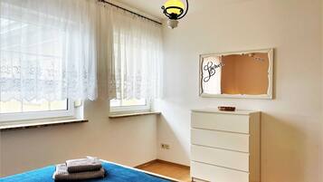 2 Schlafzimmer, WLAN, Bettwäsche, Rollstuhlgeeignet