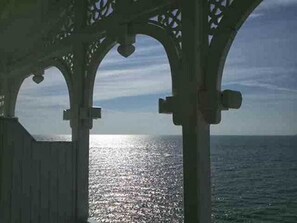 Blick von der Unterkunft