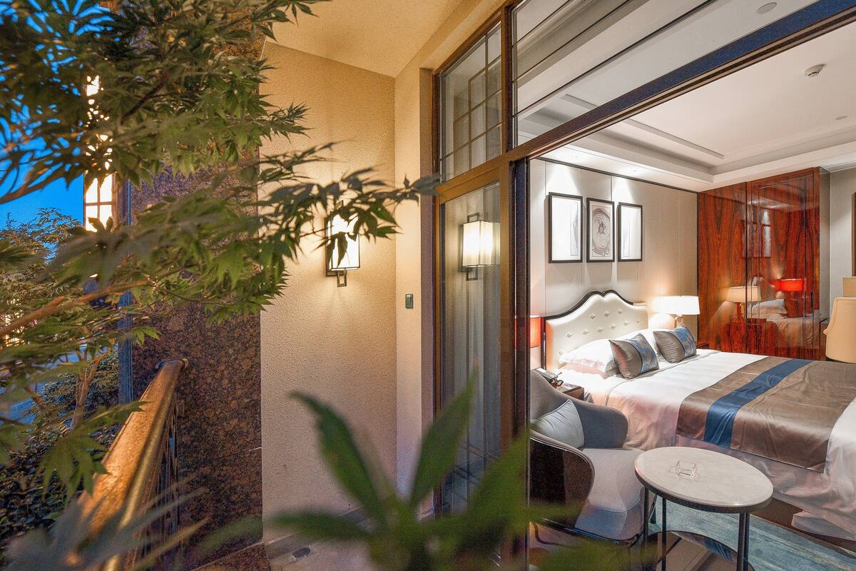 Chambre Double Deluxe | Bureau, rideaux occultants, Wi-Fi gratuit