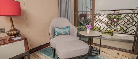 Standard Double Room | Living area | TV