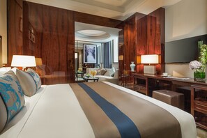 Deluxe-Suite | Schreibtisch, Verdunkelungsvorhänge, kostenloses WLAN