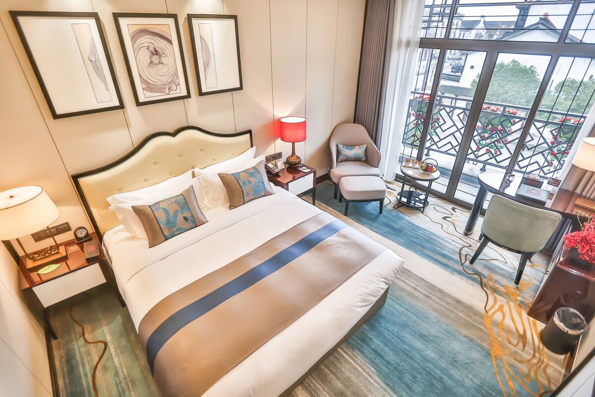 Chambre Double Standard | Bureau, rideaux occultants, Wi-Fi gratuit