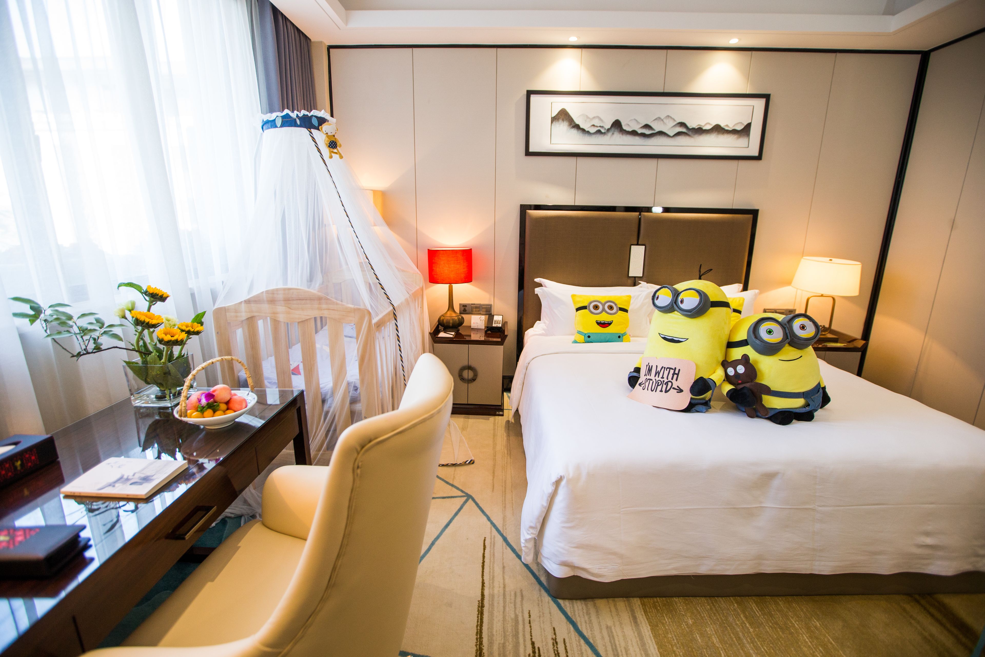 Family Suite | Meja, langsir/tirai gelap terus, Wi-fi percuma 