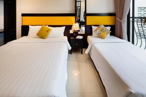 Family Triple Room, Balcony | In-room safe, desk, soundproofing, free WiFi - Tokia Hotel Nha Trang (Nha Trang)