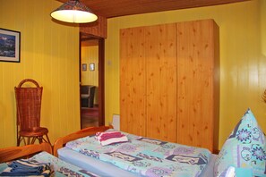 2 chambres, draps fournis