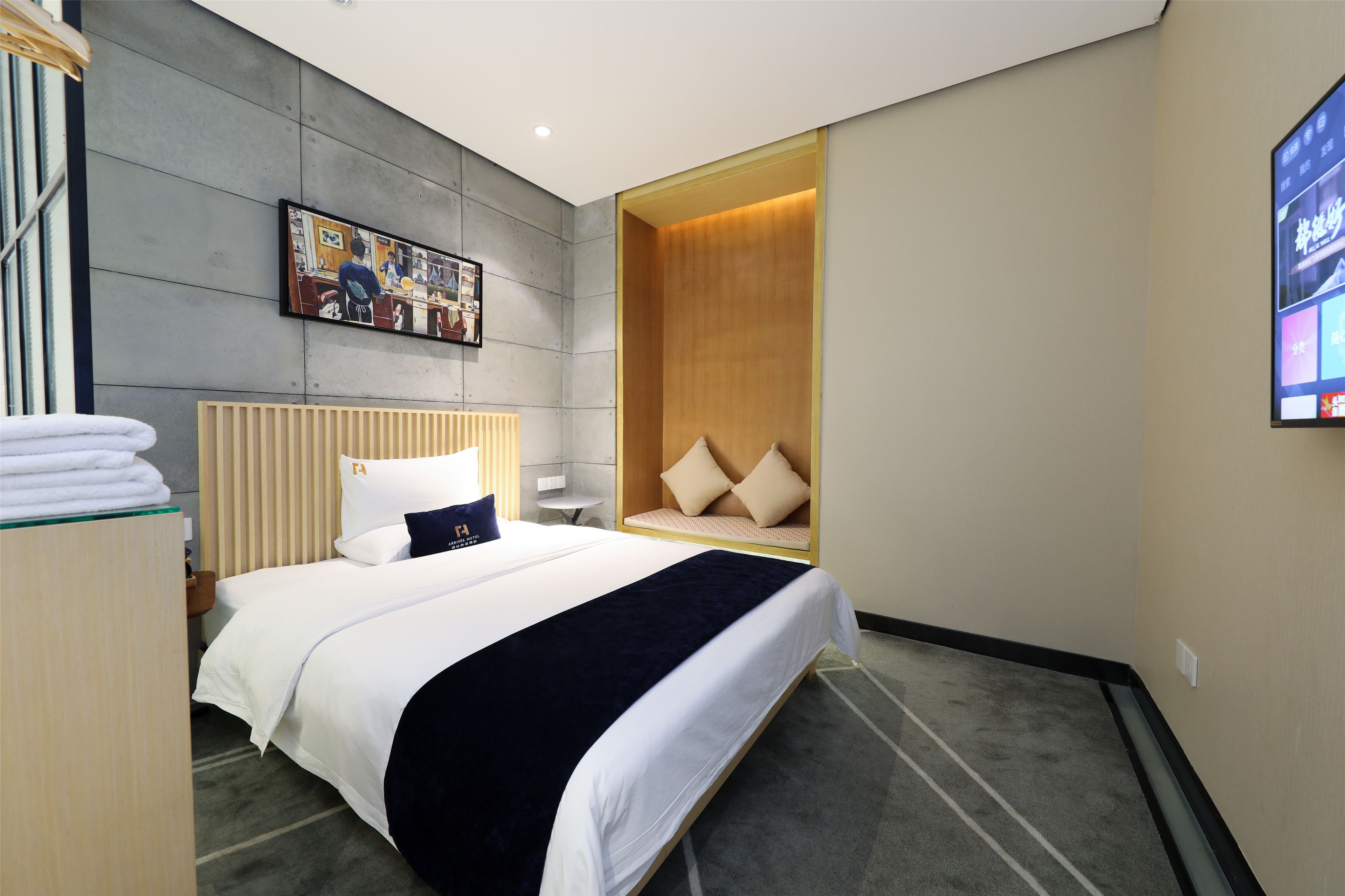 comfort double room, 1 queen bed | premium bedding, in-room safe, blackout curtains, soundproofing