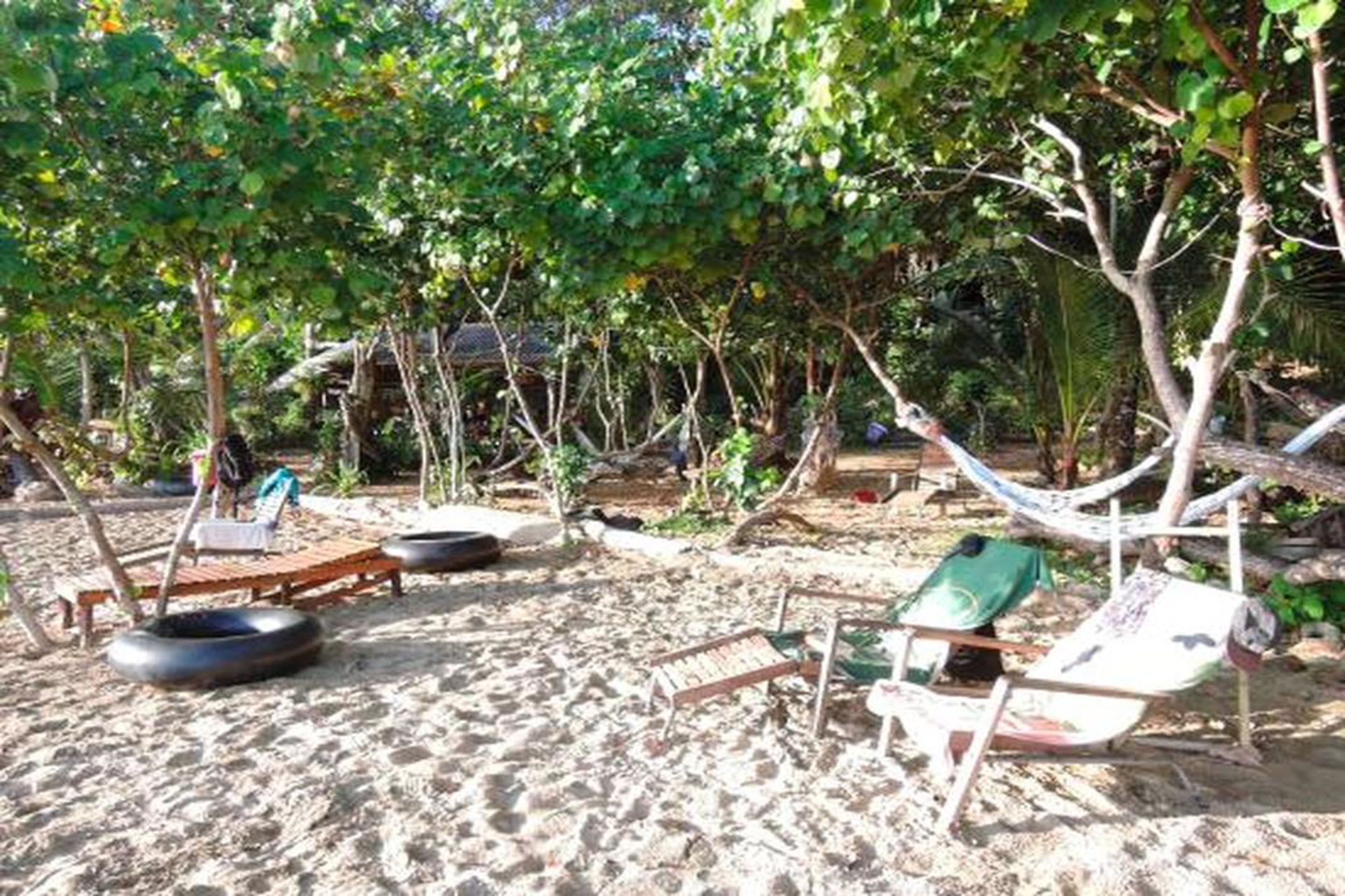 บนชายหาด, เก้าอี้อาบแดด, การดําน้ำสน็อกเกิล, บาร์ริมหาด