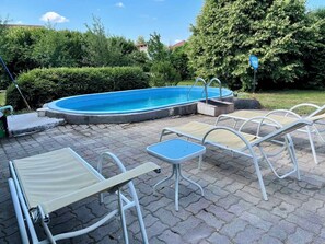 Pool - Holiday apartment only 300m from the beach with pool (Keszthely)