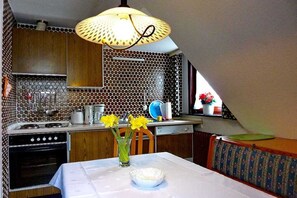 Fridge, oven, dishwasher
