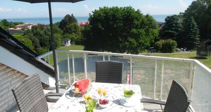 VO 4; 3-Raum; 1.OG; Balkon; 52m² - Gästehaus Vogelsang