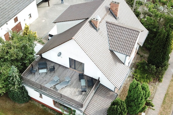 das Haff- Ostseeferienhaus mit Dachterrasse