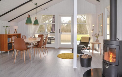 Nice home in Oksbøl with sauna