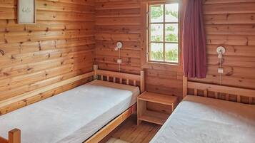 2 chambres, lit parapluie