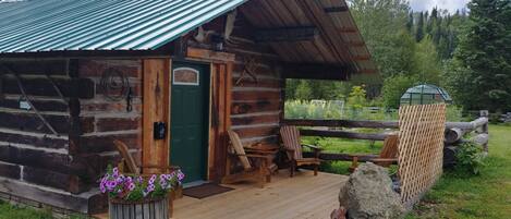 Cabana, 2 quartos, vista para a montanha | Fachada da propriedade