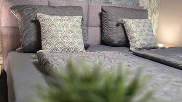 Familienzimmer (2) | Daunenbettdecken, VerdunkelungsvorhÀnge, kostenloses WLAN, BettwÀsche