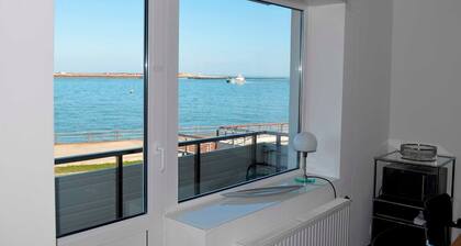 Eigner-Suite, 1. OG, Balkon Seeseite - Dünenblick Apartments