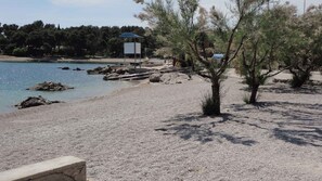Tæt på stranden