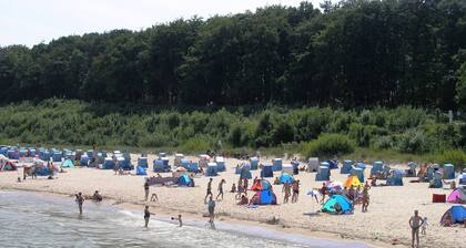 Villa Romantica App., überd. Terrasse, Strandkorb, Liegen - Villa Romantica