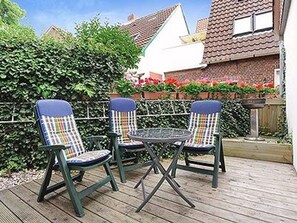 Outdoor dining - Apartment cabin - Apartments Oll Freesenhuus (Esens)