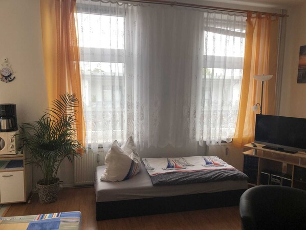 1 slaapkamer, beddengoed