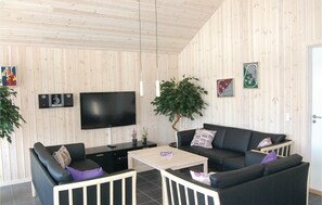 TV, fireplace, DVD player, foosball