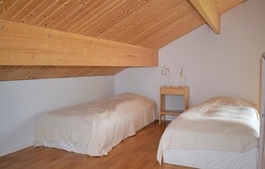 2 quartos, Wi-Fi de cortesia, roupa de cama