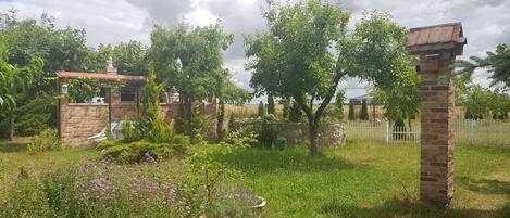 Overnatningsstedets område