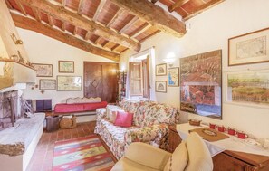 TV, fireplace, table tennis