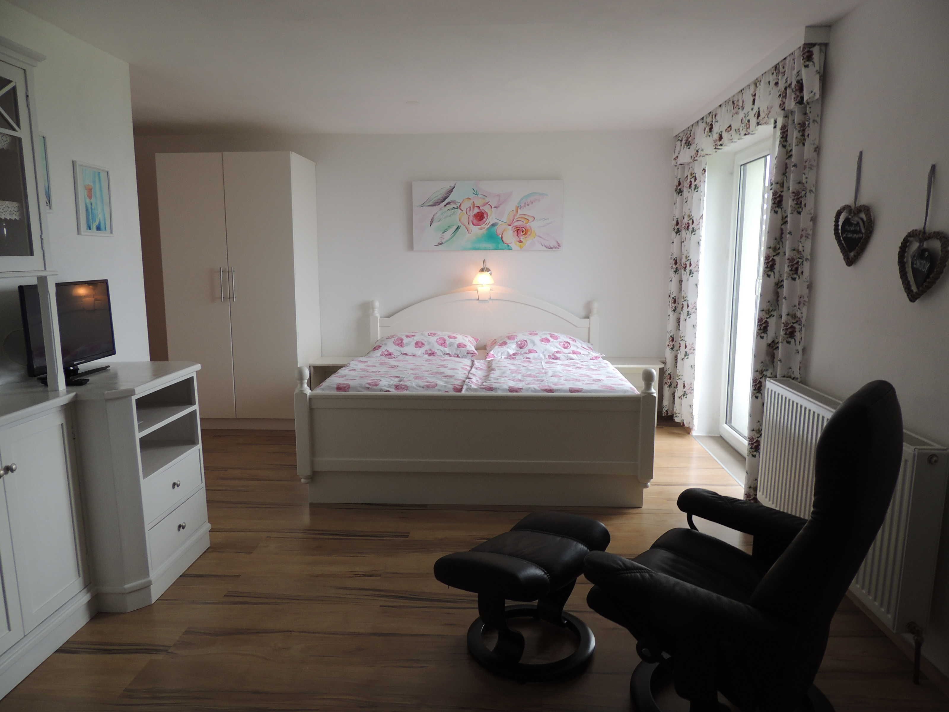 1 soverom og sengetøy