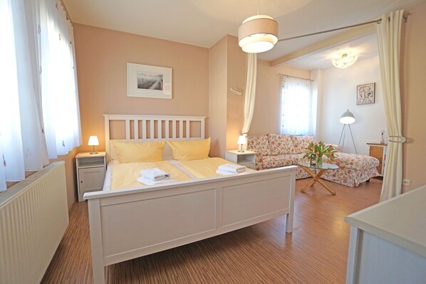 1 Schlafzimmer, WLAN, Bettwäsche