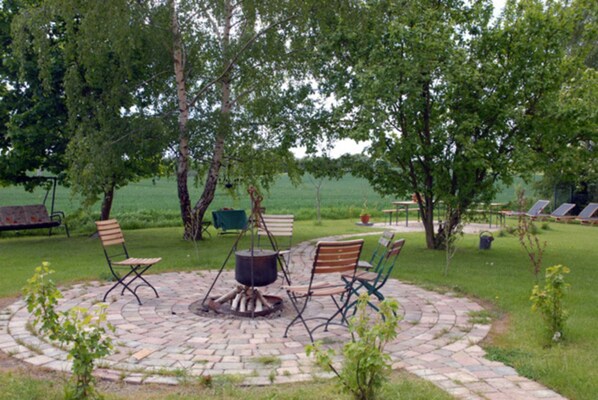 Overnatningsstedets område