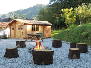 Outdoor dining - Apartment am Rosengarten - Rosengarten (Füssen)