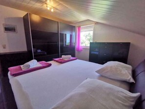 2 makuuhuonetta, ilmainen Wi-Fi