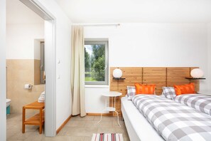 1 Schlafzimmer, Reisekinderbett, WLAN, Bettwäsche