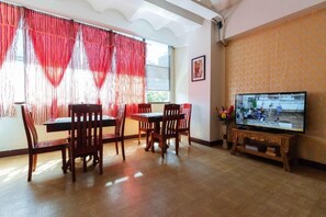 32-inch TV with satellite channels