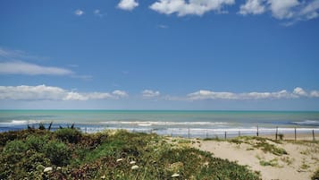 Una spiaggia nelle vicinanze