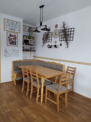 Dining - Holiday apartment in the ski resort on (Harrachov)