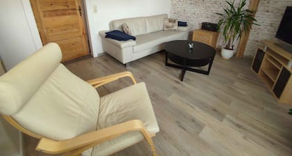 Holiday apartment with terrace in the garden