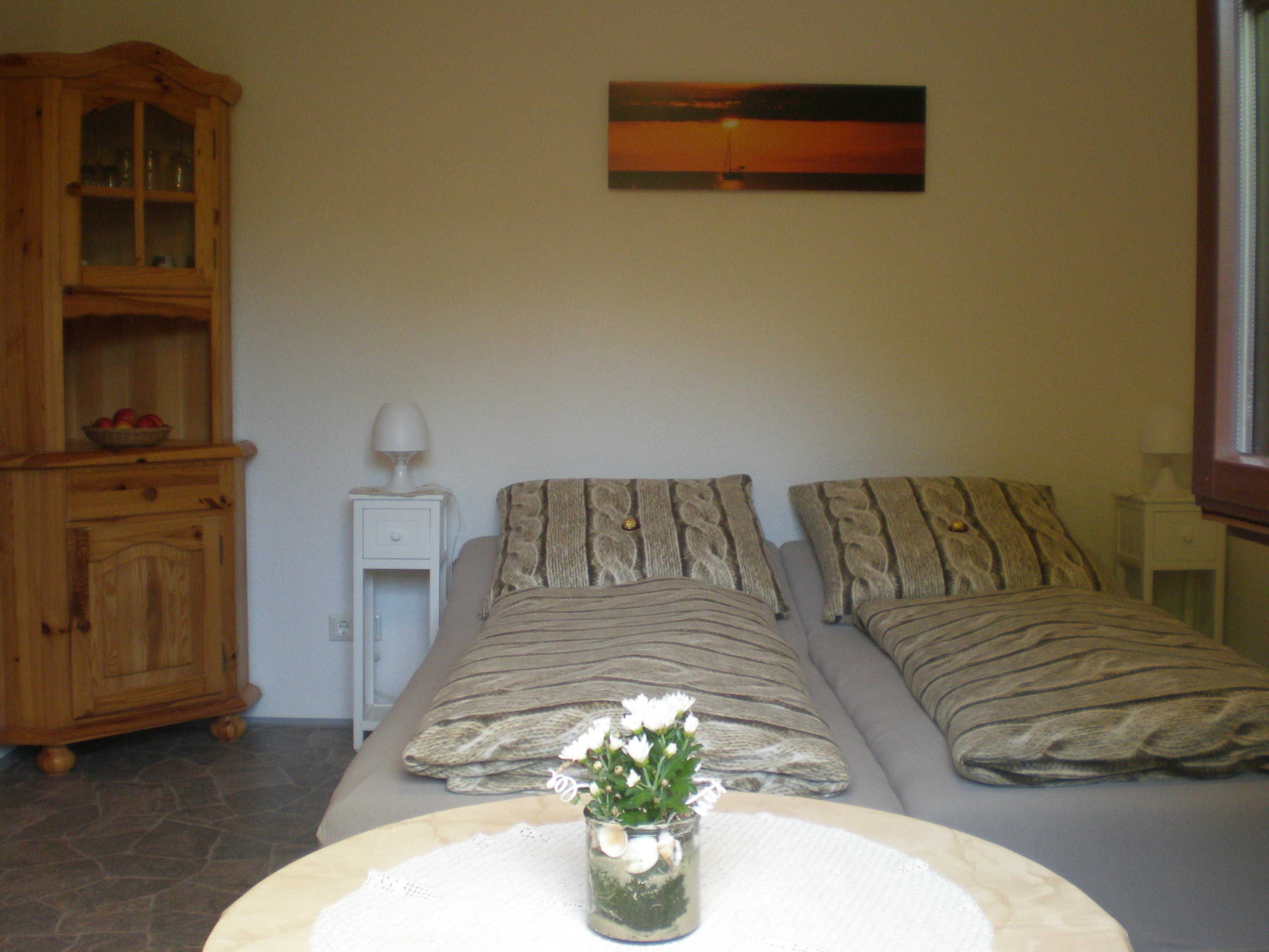 1 間睡房、床單