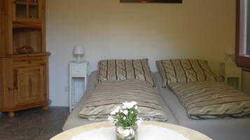 1 間睡房、床單