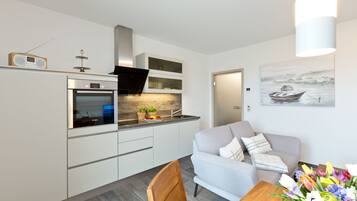 Fernseher, Kamin