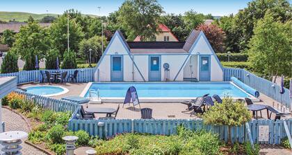 Belle maison Ă  Knebel avec WiFi