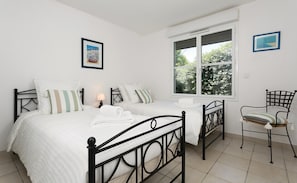 4 chambres, Wi-Fi gratuit, draps fournis