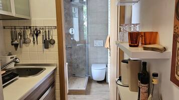 Dusche, Handtücher