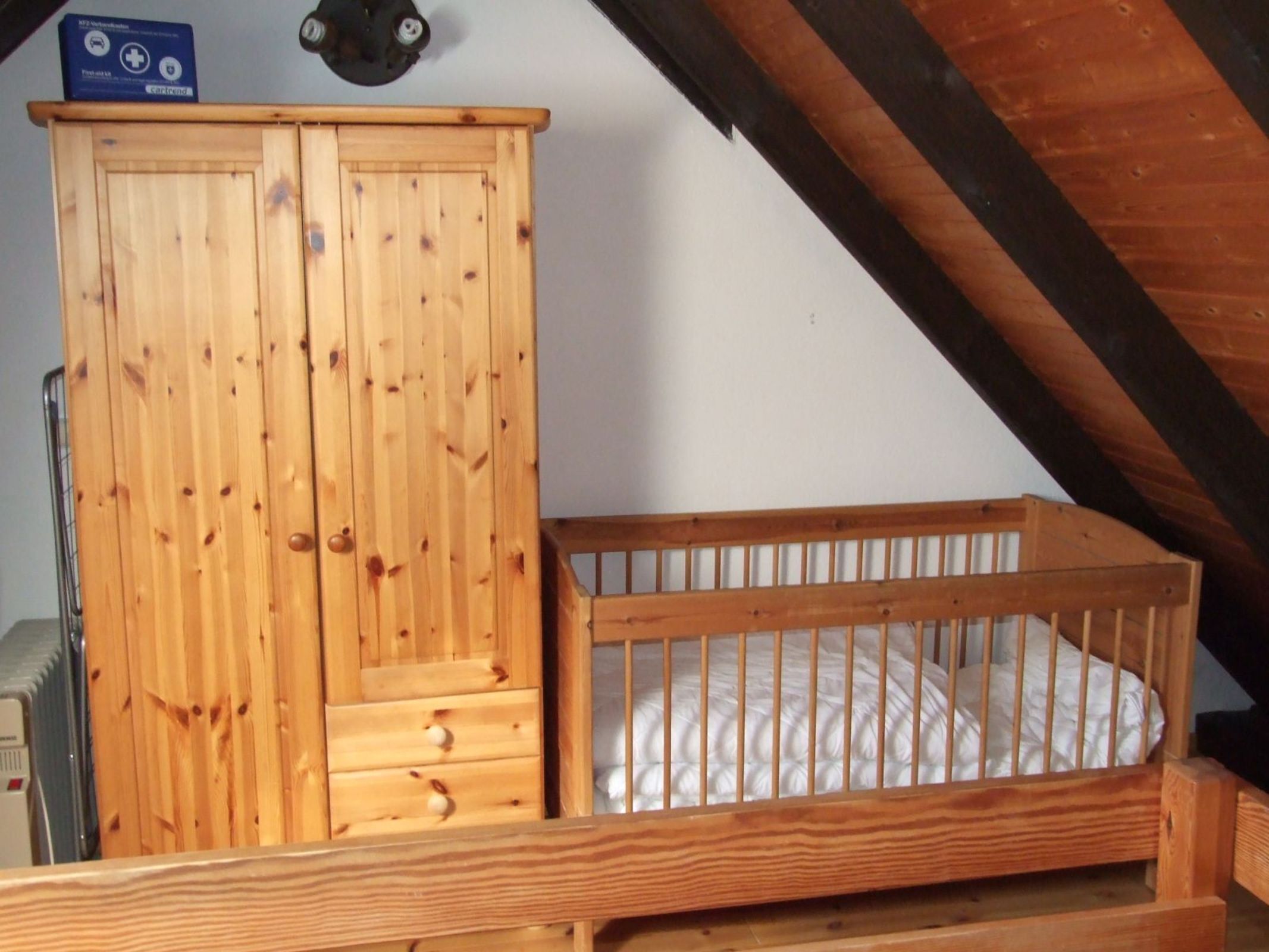 2 Schlafzimmer, Reisekinderbett, WLAN