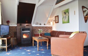TV, fireplace, DVD player
