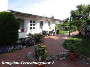Outdoor dining - Vacation bungalow (3) - Holiday home Eppler - Object 25845 (Rostock)