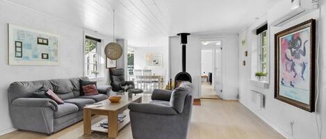 TV, fireplace, DVD player