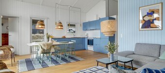 Sjølundの4室の宿泊施設